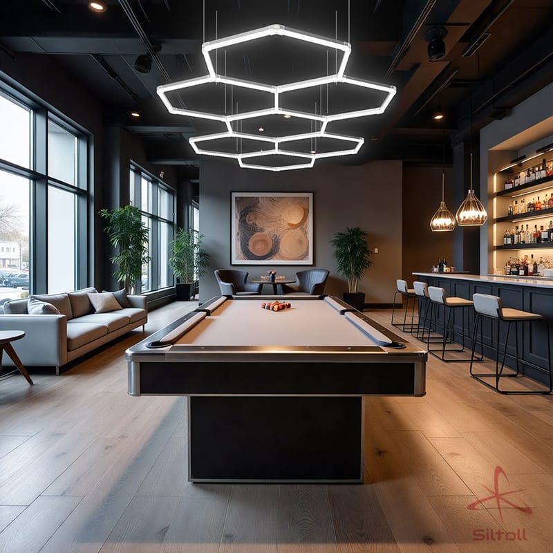 Hexagon-Car Showroom-Lights 4