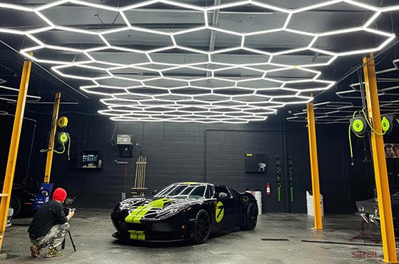 hexagon auto care lights