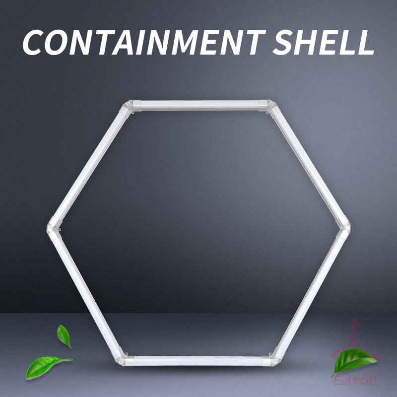 LED hexagon garage lighting LED hexagon garage lighting