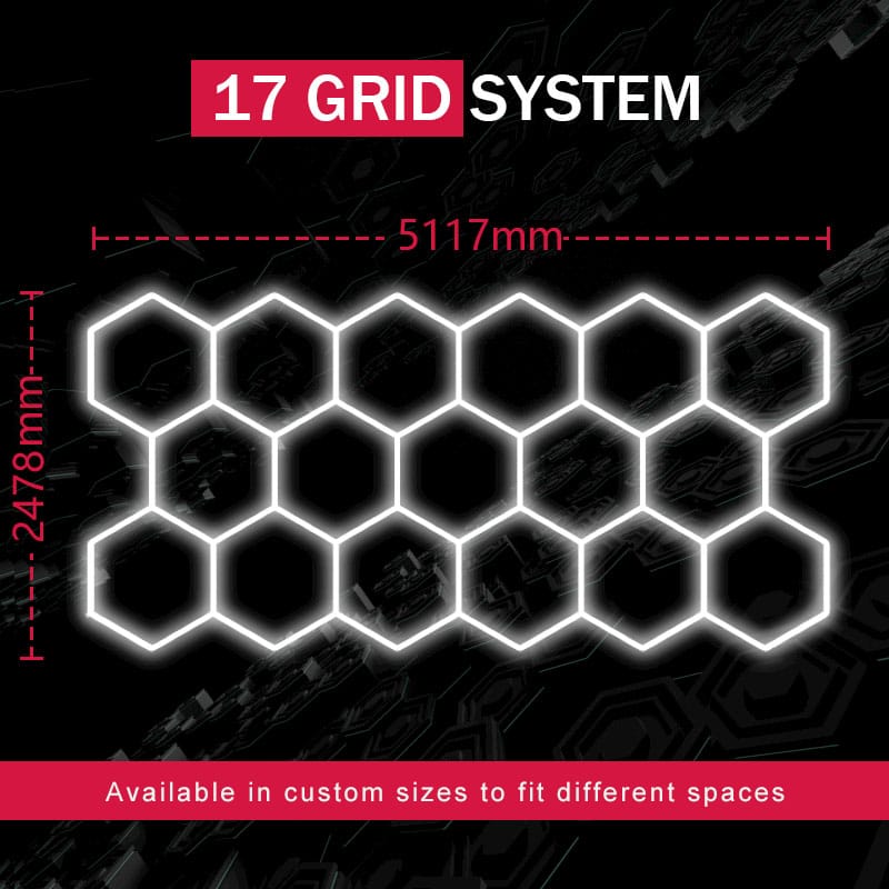 hexagon lights garage hexagon lights garage