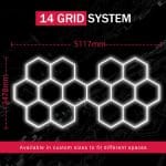 LED Hexagonal Garage Lights For Car Workshop Light