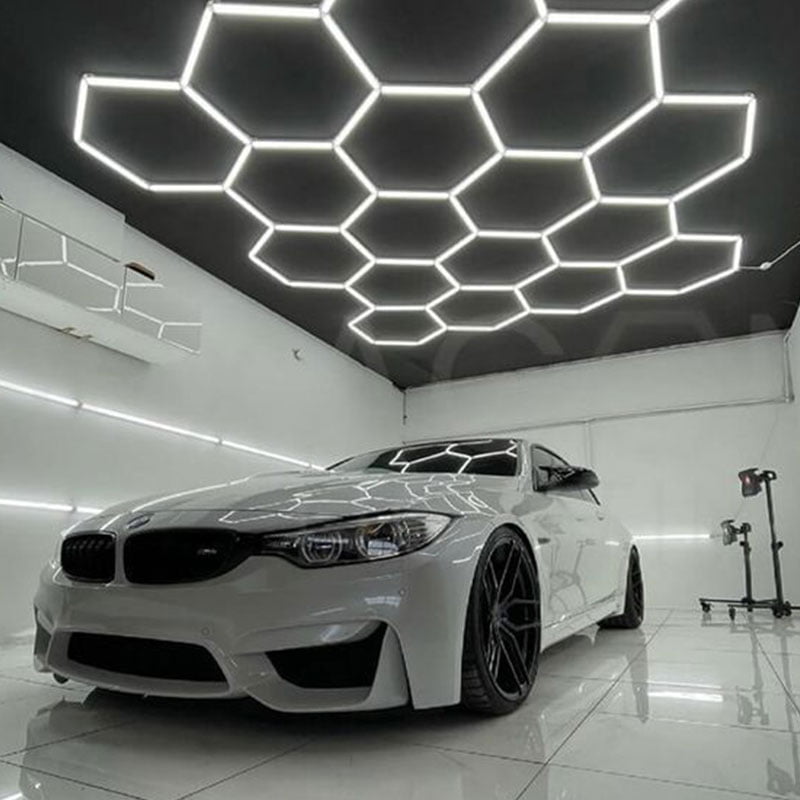 hexagon LED garage lights