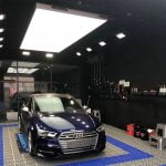 Ceiling box lighting for car workshop auto shop light