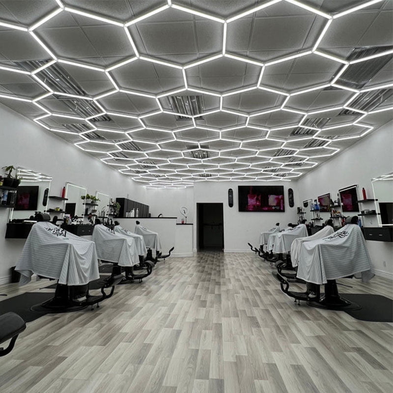 Hexagon Shop Lights LED For Flawless Light