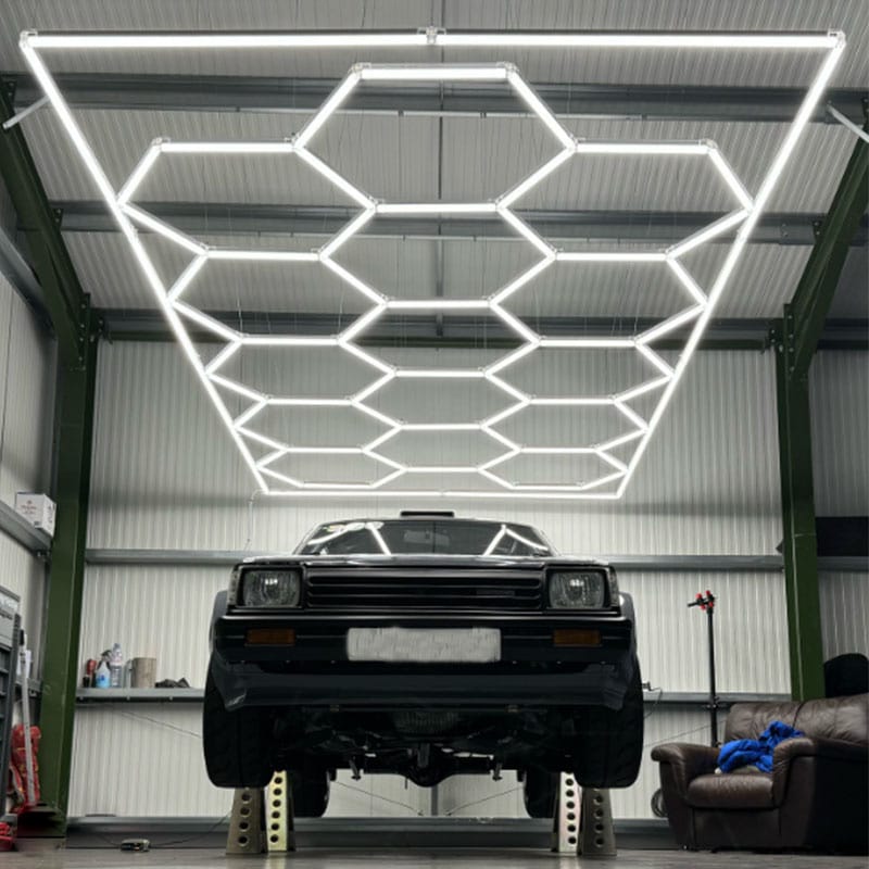 hexagon lights
